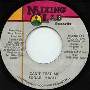 Sugar Minott - Can't Test Me flac album