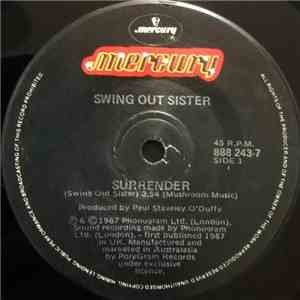 Swing Out Sister - Surrender / Who's To Blame flac album