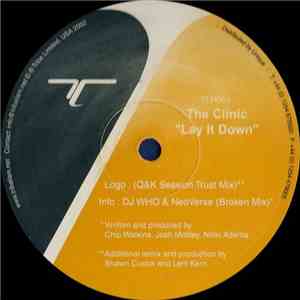 The Clinic - Lay It Down flac album