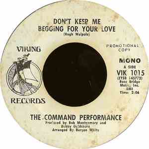 The Command Performance - Don't Keep Me Begging For Your Love flac album