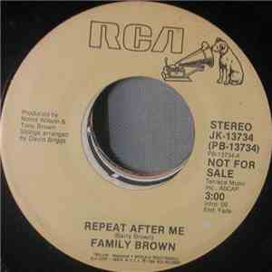 The Family Brown - Repeat After Me flac album