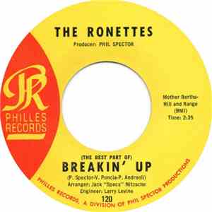 The Ronettes - (The Best Part Of) Breakin' Up / Big Red flac album