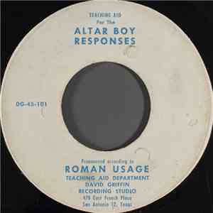 Unknown Artist - Teaching Aid For The Altar Boy Responses Pronounced According To Roman Usage flac album