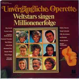Various - Unvergängliche Operette (Weltstars Singen Millionenerfolge) flac album