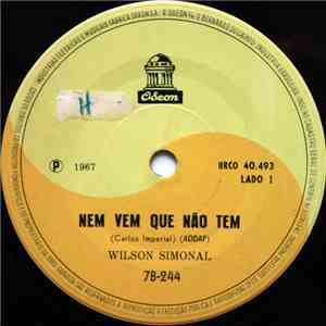 Wilson Simonal - Nem Vem Que Não Tem / Os Escravos De Jó flac album