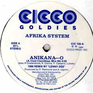 Afrika System - Anikana-O (1988 Remix) flac album