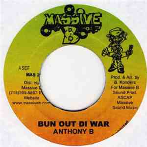 Anthony B / Steve Machet - Bun Out Di War / See Dem flac album