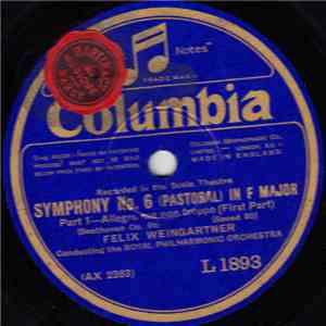 Beethoven, Felix Weingartner & Royal Philharmonic Orchestra - Symphony No. 6 (Pastoral) flac album
