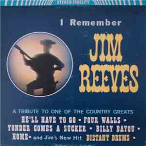Bobby Bond - I Remember Jim Reeves flac album