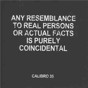 Calibro 35 - Any Resemblance To Real Persons Or Actual Facts Is Purely Coincidental flac album
