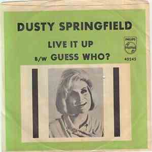 Dusty Springfield - Live It Up flac album