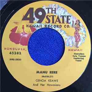 Genoa Keawe And Her Hawaiians - Manu Rere flac album