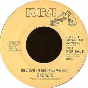Georgia  - Believe In Me flac album