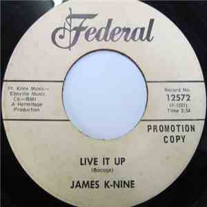 James K-Nine - Live It Up / Counting Tear Drops flac album