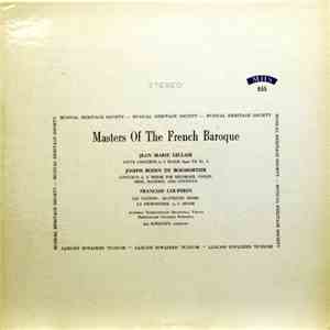 Jean-Marie Leclair, Joseph Bodin de Boismortier, François Couperin / Lee Schaenen - Masters of the French Baroque flac album