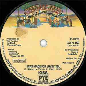 Kiss - I Was Made For Lovin' You flac album