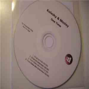 Kolesky & Mosley  - One Time flac album