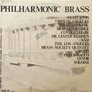 Los Angeles Philharmonic Brass Ensemble, Lester Remsen ; Los Angeles Brass Society Qunitet, P. Peter Sacco - Philharmonic Brass flac album
