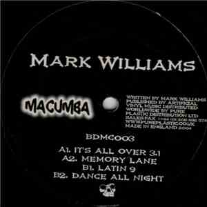 Mark Williams - It's All Over 3.1 flac album
