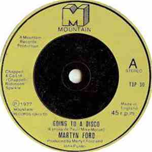 Martyn Ford - Going To A Disco flac album