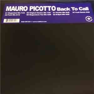 Mauro Picotto - Back To Cali flac album