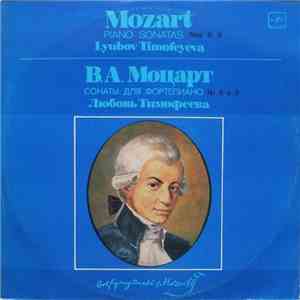 Mozart, Lyubov Timofeyeva - Piano Sonatas Nos. 8, 9 flac album