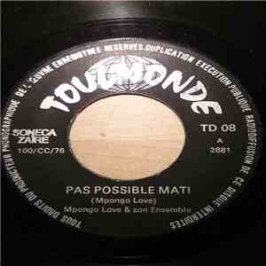 M'Pongo Love - Pas Possible Mati flac album