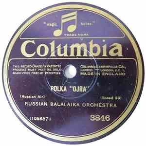 Russian Balalaika Orchestra - Polka "Ojra" / Rondo A La Turka flac album