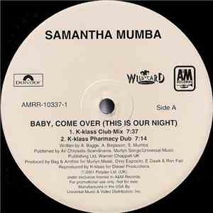 Samantha Mumba - Baby, Come Over (This Is Our Night) flac album