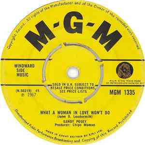 Sandy Posey - What A Woman In Love Won't Do flac album