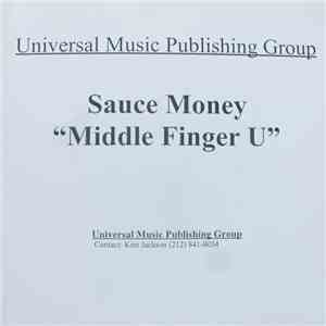 Sauce Money - Middle Finger U flac album