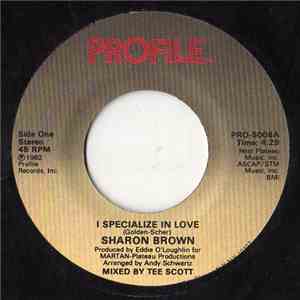 Sharon Brown - I Specialize In Love flac album
