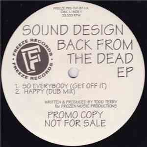 Sound Design - Back From The Dead EP flac album