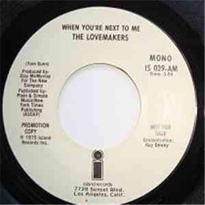 The Lovemakers  - When You're Next To Me flac album