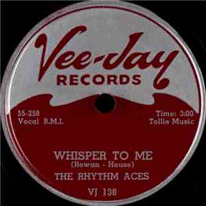 The Rhythm Aces  - Whisper To Me / Olly, Olly, Atsen, Free flac album
