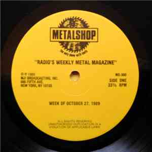 Various - Metalshop - Radio's Weekly Metal Magazine (Week Of Oct. 20, 1989) flac album