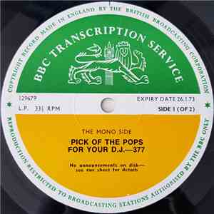 Various - Pick Of The Pops For Your D.J.-377 flac album