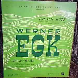 Werner Egk - French Suite/ Geigenmusik flac album