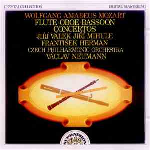 Wolfgang Amadeus Mozart, Jiří Válek · Jiří Mihule, František Herman, Czech Philharmonic Orchestra, Václav Neumann - Flute · Oboe · Bassoon Concertos flac album