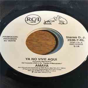 Amaya  - Ya No Vive Aqui flac album