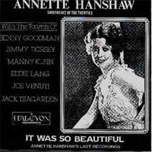 Annette Hanshaw - It Was So Beautiful flac album