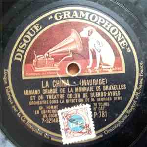 Armand Crabbé - La China / Tanghinho Brazilero flac album