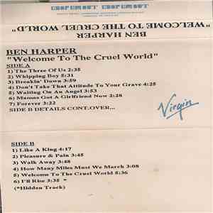 Ben Harper - Welcome To The Cruel World flac album