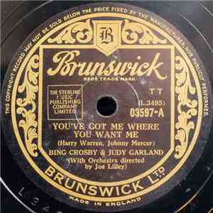 Bing Crosby And Judy Garland - You've Got Me Where You Want Me / Yah-Ta-Ta Yah-Ta-Ta (Talk, Talk, Talk) flac album