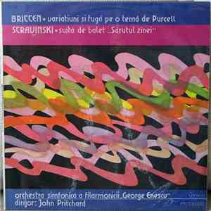 Britten / Stravinski - Orchestra Simfonică A Filarmonicii De Stat «George Enescu» Dirijor John Pritchard - Variațiuni Și Fugă Pe O Temă De Purcell / Suită De Balet «Sărutul Zînei» flac album