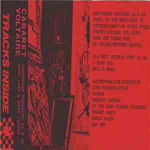 Cabaret Voltaire - Amsterdam Paradiso 24.9.80 / OGWT 1985 / Rare Tracks flac album