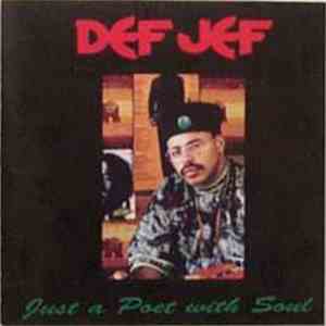 Def Jef - Just A Poet With Soul flac album