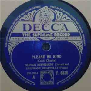 Django Reinhardt And Stéphane Grappelli - Please Be Kind / Louise flac album