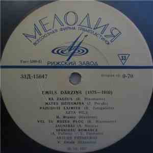 Emīls Dārziņš - Dziesmas flac album