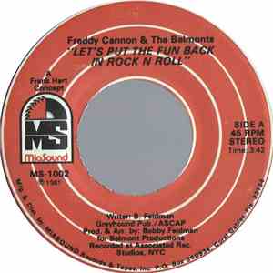Freddy Cannon & The Belmonts - Let's Put The Fun Back In Rock N Roll flac album